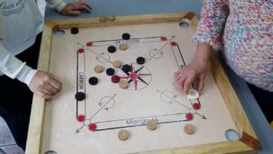 Billar indio carrom